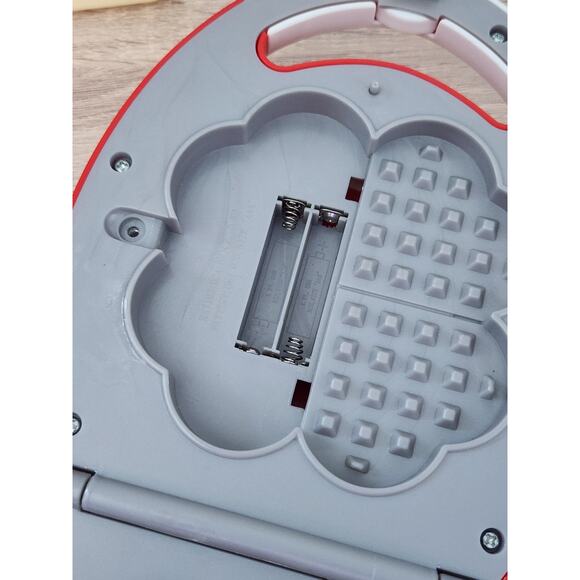 Kids Waffle Maker Toy Pretend Syrup Breakfast Set Play Food Red Appliances - Picture 8 of 8